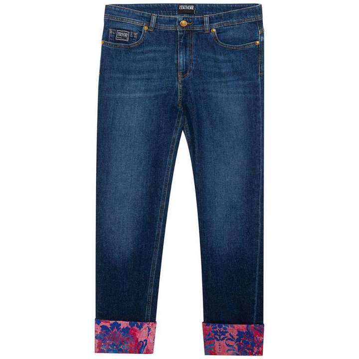 Priser på Versace Jeans Blue Cotton Jeans & Pants