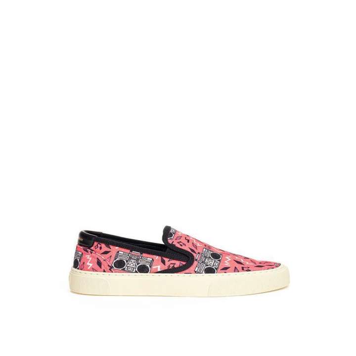 Priser på Saint Laurent Pink Cotton Sneakers