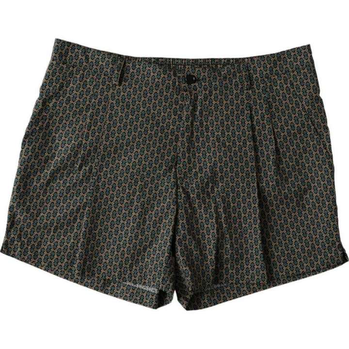 Priser på Dolce & Gabbana Brown Patterned Beachwear Swim Shorts Swimwear