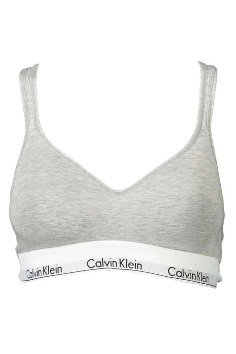 Priser på Calvin Klein Gray Cotton Dame Bralette