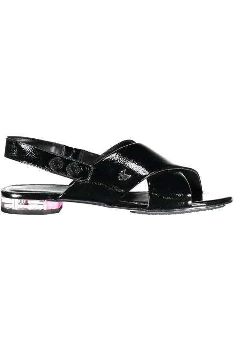 Priser på Calvin Klein Black Polyethylene Dame Sandal