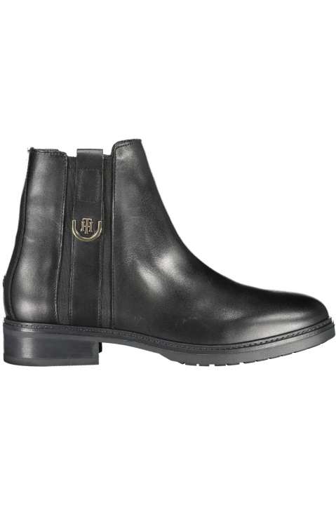 Priser på Tommy Hilfiger Chic Ankle Boot with Contrast Detailing and Side Zip