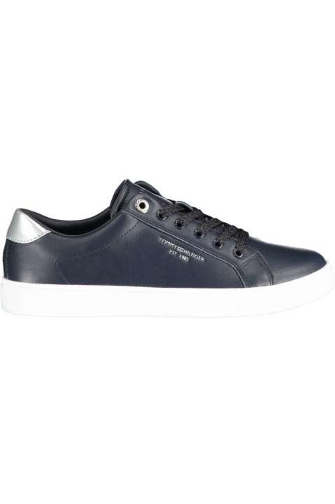 Priser på Tommy Hilfiger Chic Blue Contrasting Lace-Up Sneakers