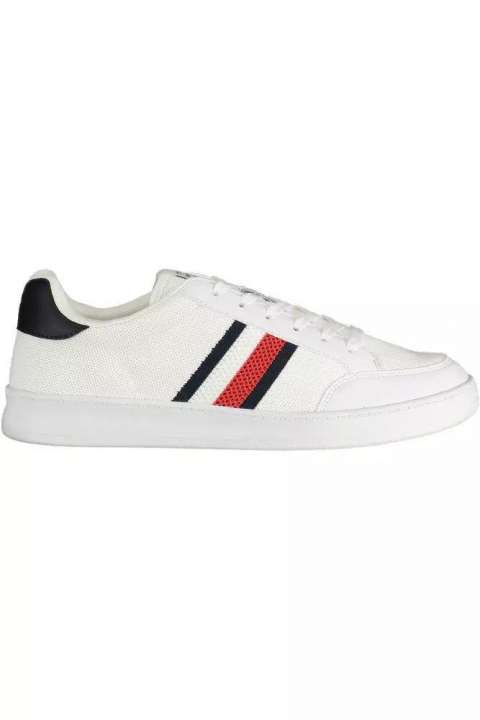 Priser på Tommy Hilfiger Eco-Conscious White Sneakers with Logo Accent