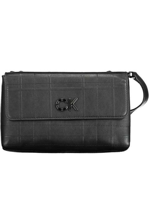 Priser på Calvin Klein Chic Black Shoulder Bag with Contrasting Details