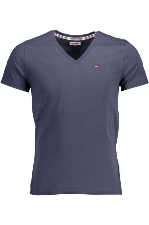 Priser på Tommy Hilfiger Blue Cotton Herre TShirt