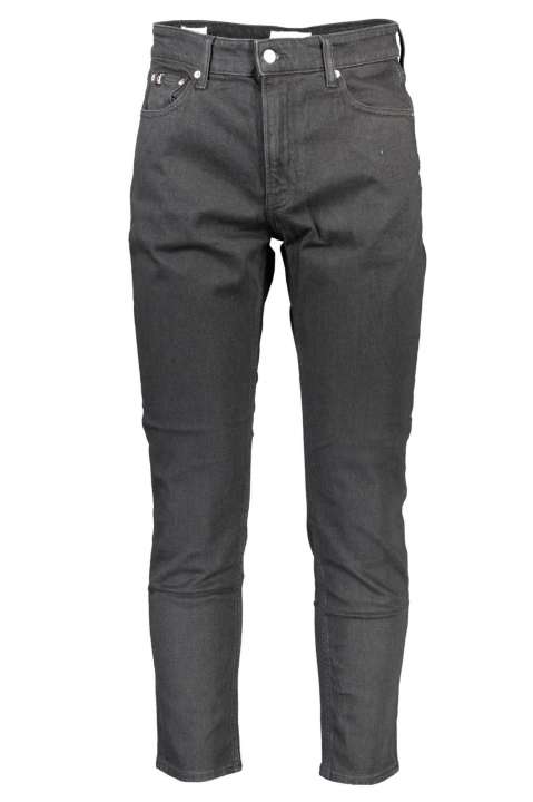 Priser på Calvin Klein Sleek Black Cotton Blend Jeans