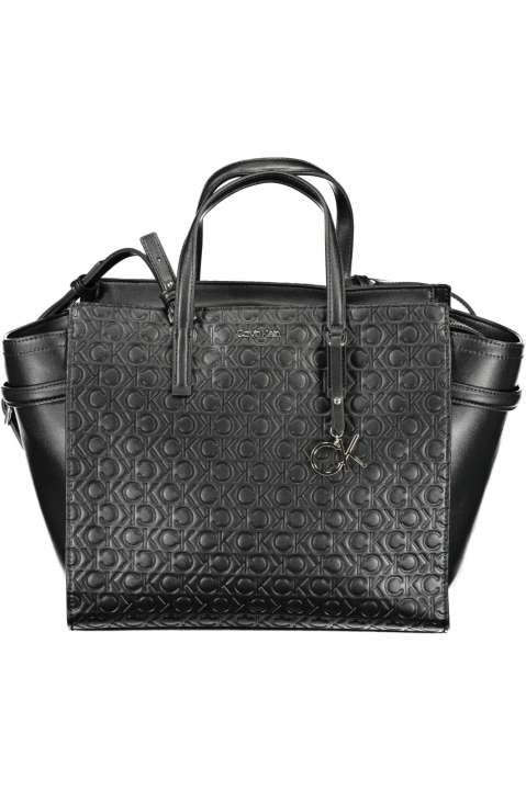 Priser på Calvin Klein Elegant Black Recycled Polyester Handbag