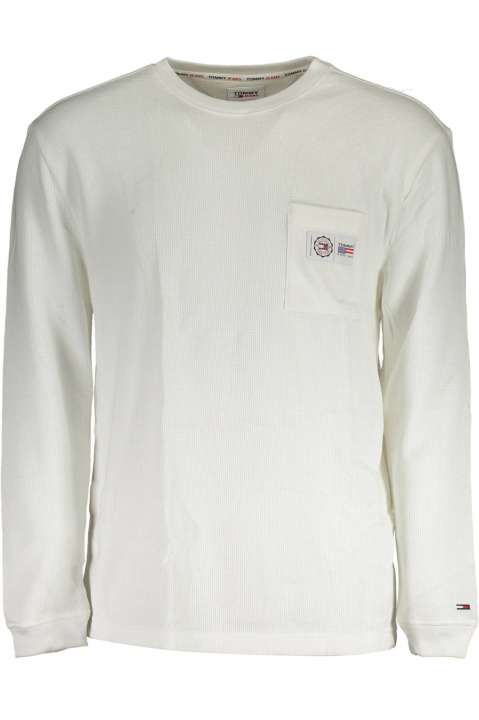 Priser på Tommy Hilfiger Chic White Cotton Blend Sweater