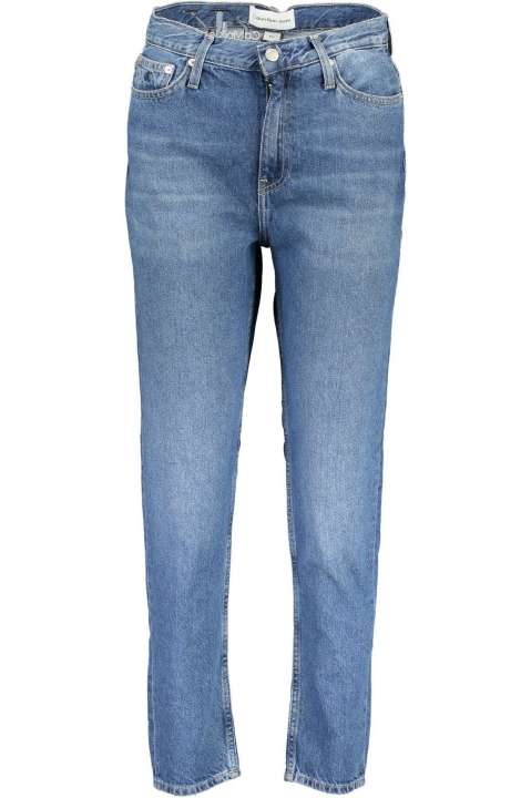 Priser på Calvin Klein Elevated High-Waisted Washed Jeans