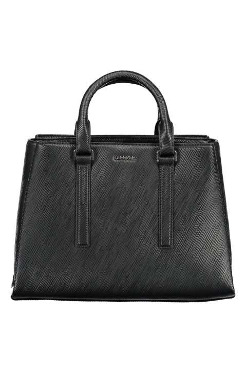 Priser på Calvin Klein Elegant Black Contrasting Details Handbag