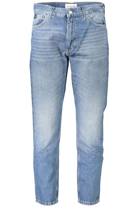 Priser på Calvin Klein Sleek Washed Denim Jeans for a Timeless Style