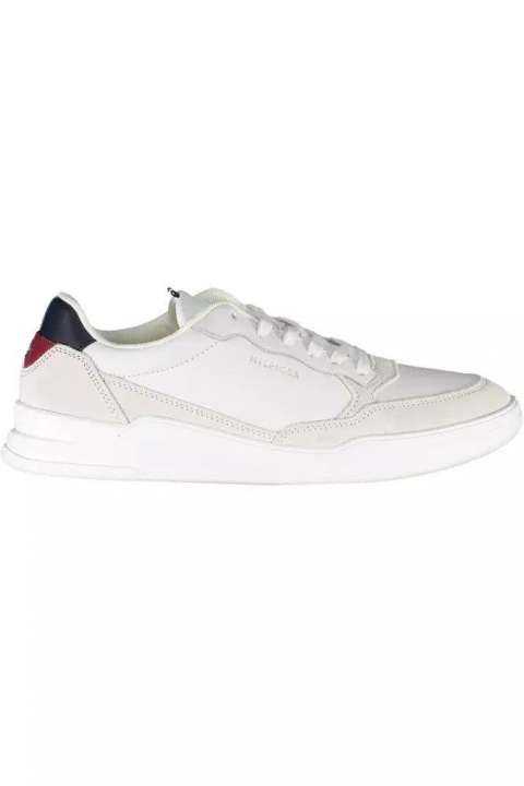 Priser på Tommy Hilfiger Eco-Conscious White Sneakers with Logo Accent