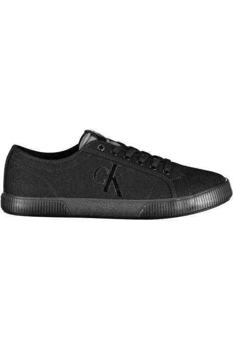 Priser på Calvin Klein Sleek Black Sneakers With Eco-Conscious Design