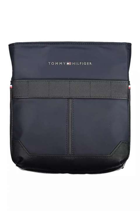 Priser på Tommy Hilfiger Chic Blue Shoulder Bag with Contrasting Accents