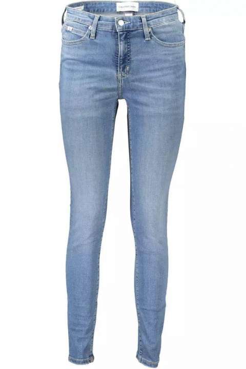 Priser på Calvin Klein Chic Skinny Jeans in Light Blue