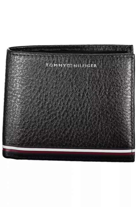 Priser på Tommy Hilfiger Elegant Black Leather Herre Wallet