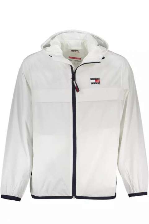 Priser på Tommy Hilfiger Chic Waterproof Hooded Jacket - Classic White