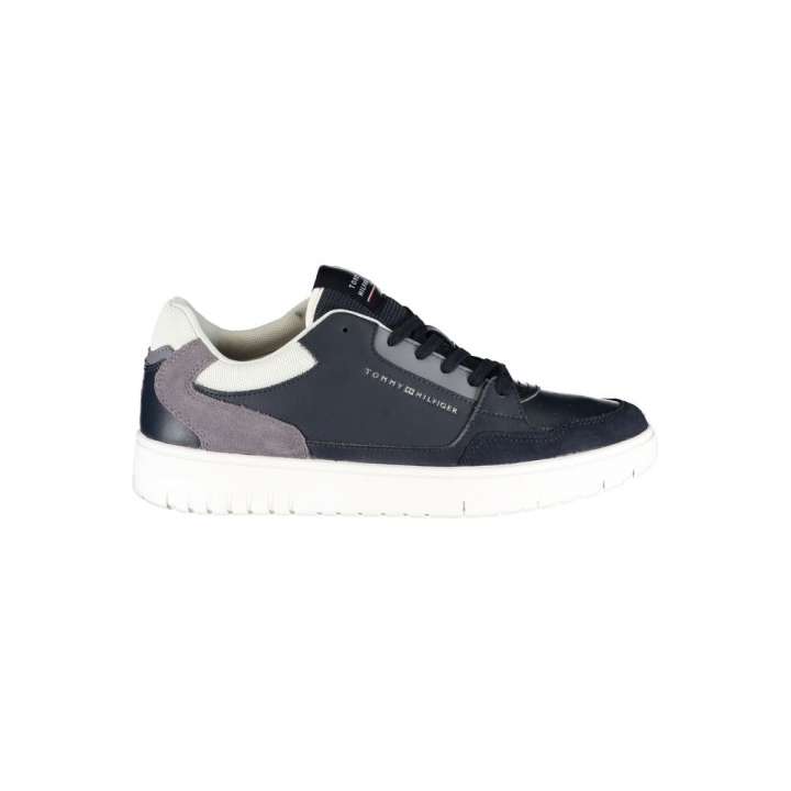 Priser på Tommy Hilfiger Blue Contrast Lace-Up Sneakers