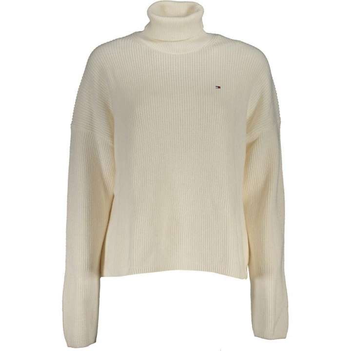 Priser på Tommy Hilfiger Elegant Turtleneck Cotton Sweater