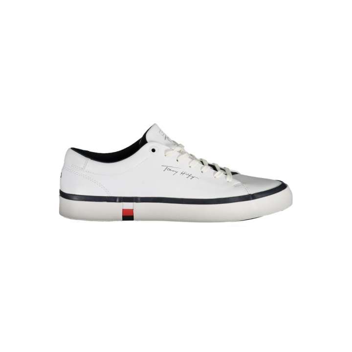 Priser på Tommy Hilfiger Elevate Your Game with Stylish White Sneakers