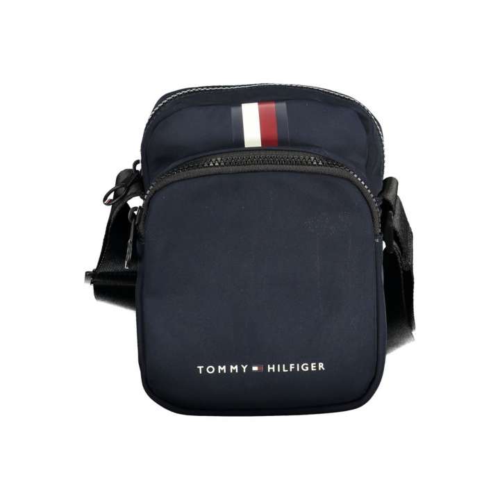 Priser på Tommy Hilfiger Chic Blue Contrast Detail Shoulder Bag