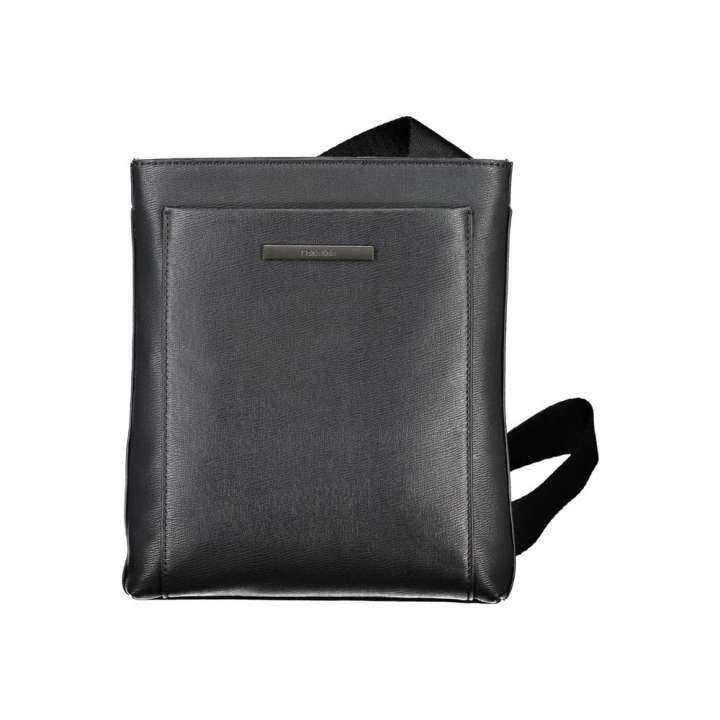 Priser på Calvin Klein Eco-Conscious Black Shoulder Bag with Logo