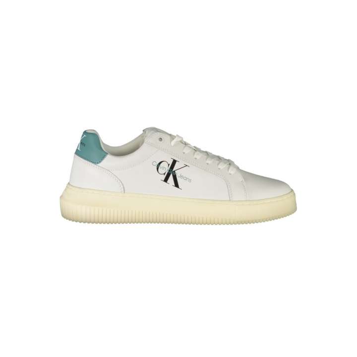 Priser på Calvin Klein Sleek White Sneakers with Eco-Conscious Design