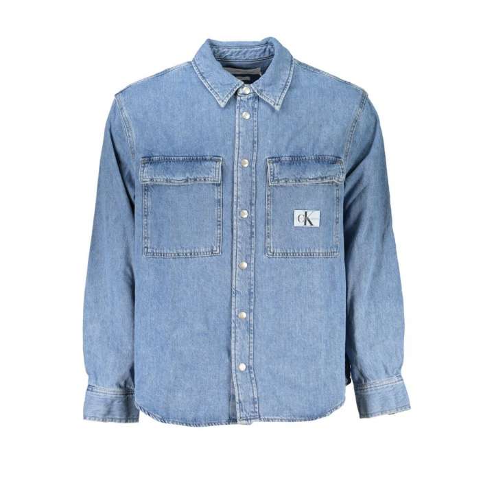 Priser på Calvin Klein Sophisticated Light Blue Denim Shirt