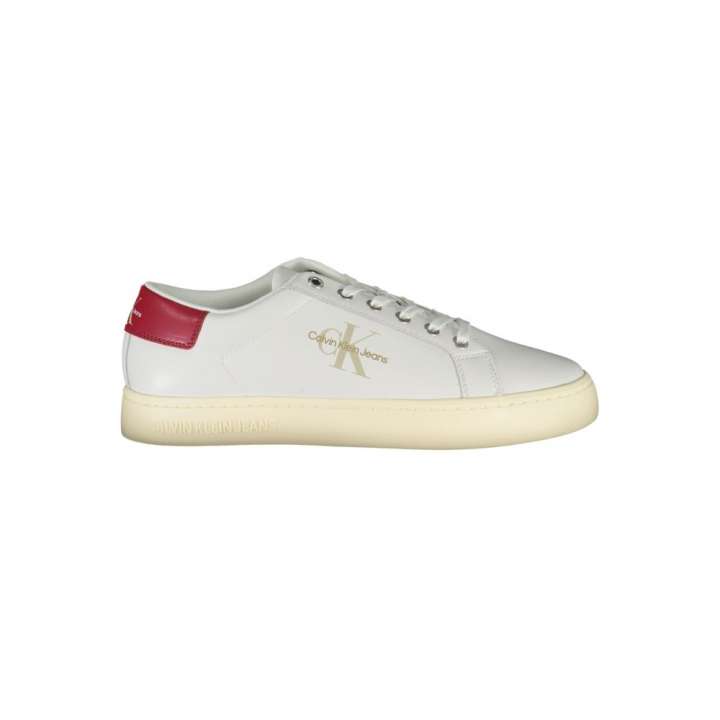 Priser på Calvin Klein Eco-Conscious White Lace-up Sneakers