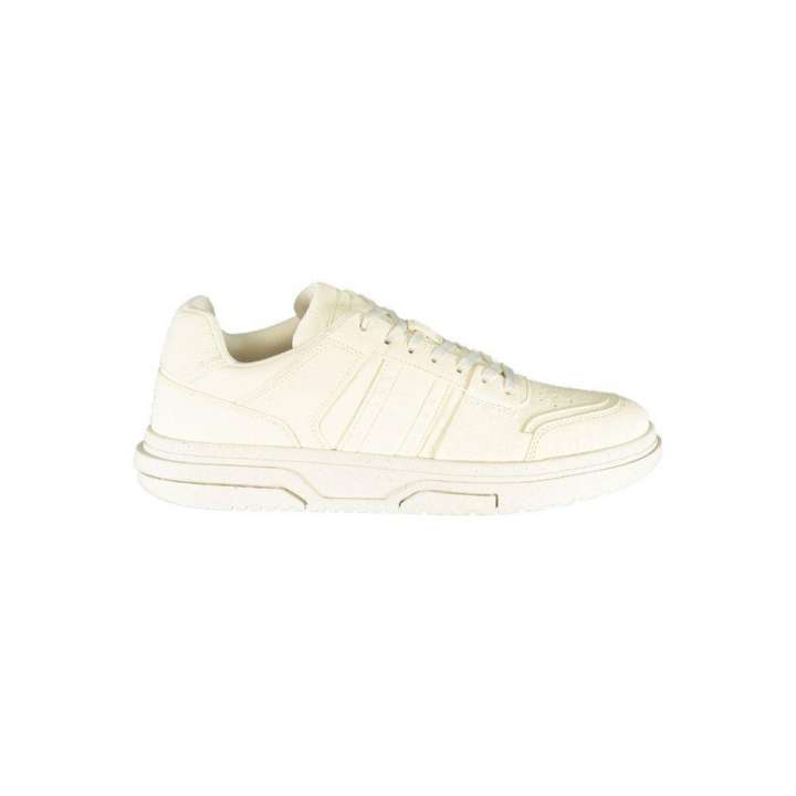 Priser på Tommy Hilfiger White Polyester Sneakers