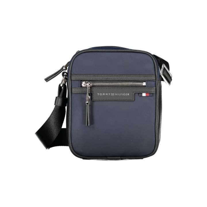 Priser på Tommy Hilfiger Blue Polyester Shoulder Bag