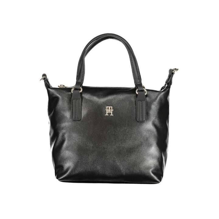 Priser på Tommy Hilfiger Black Polyester Handbag