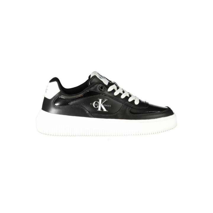 Priser på Calvin Klein Black Polyester Sneakers