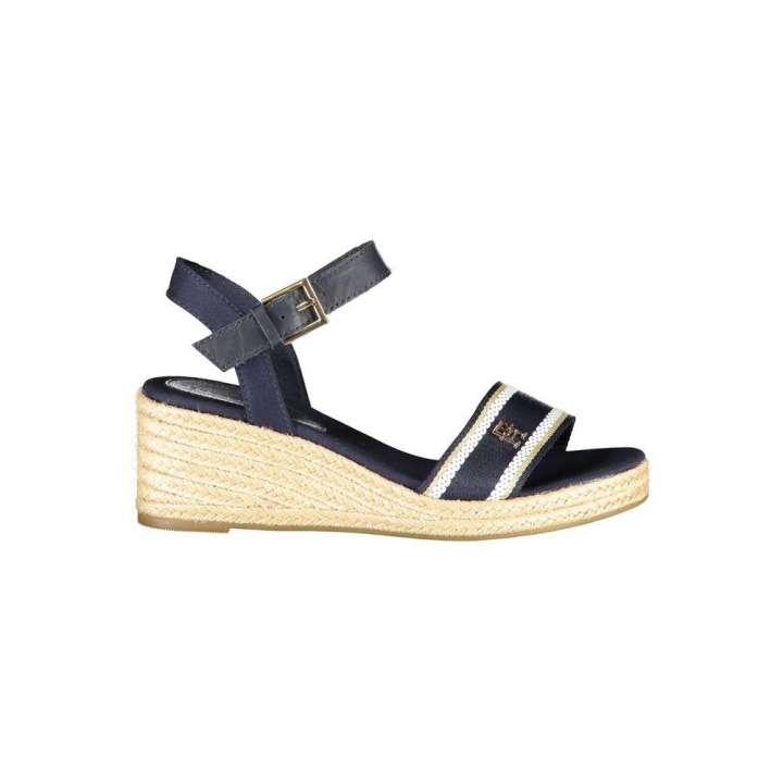 Priser på Tommy Hilfiger Blue Polyester Sandal