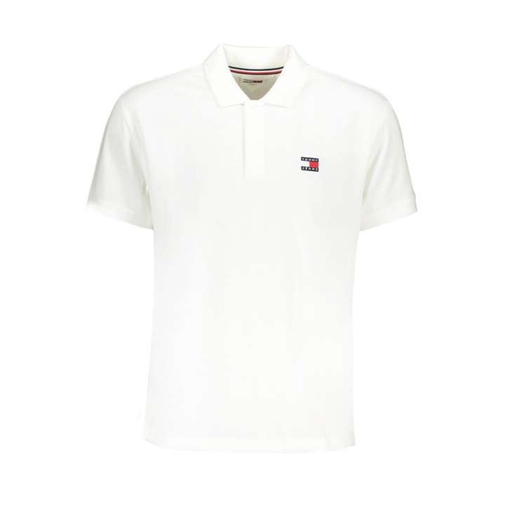 Priser på Tommy Hilfiger White Cotton Polo Shirt