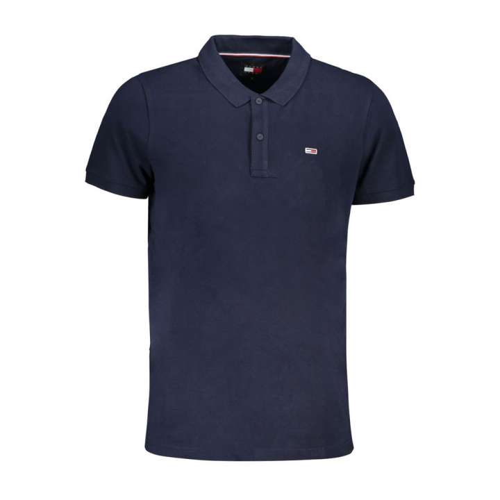 Priser på Tommy Hilfiger Blue Cotton Polo Shirt