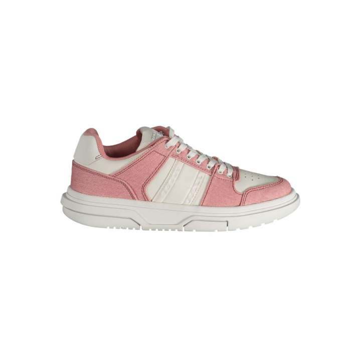 Priser på Tommy Hilfiger Pink Polyester Sneakers