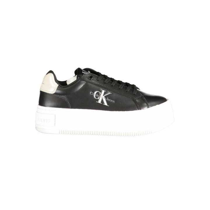 Priser på Calvin Klein Black Polyester Sneakers