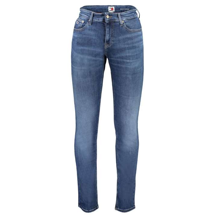 Priser på Tommy Hilfiger Blue Cotton Jeans & Pants