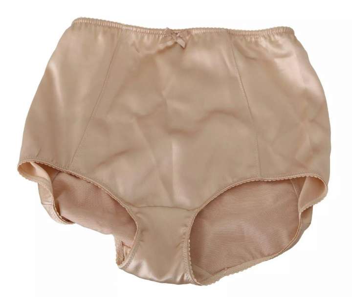 Priser på Dolce & Gabbana Beige Flower Logo Stretch Bottoms Underwear