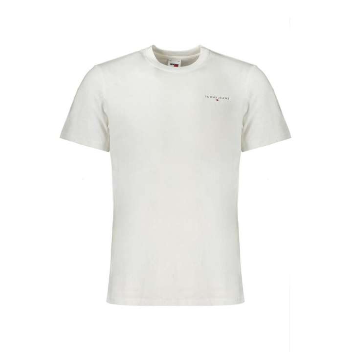 Priser på Tommy Hilfiger White Cotton T-Shirt