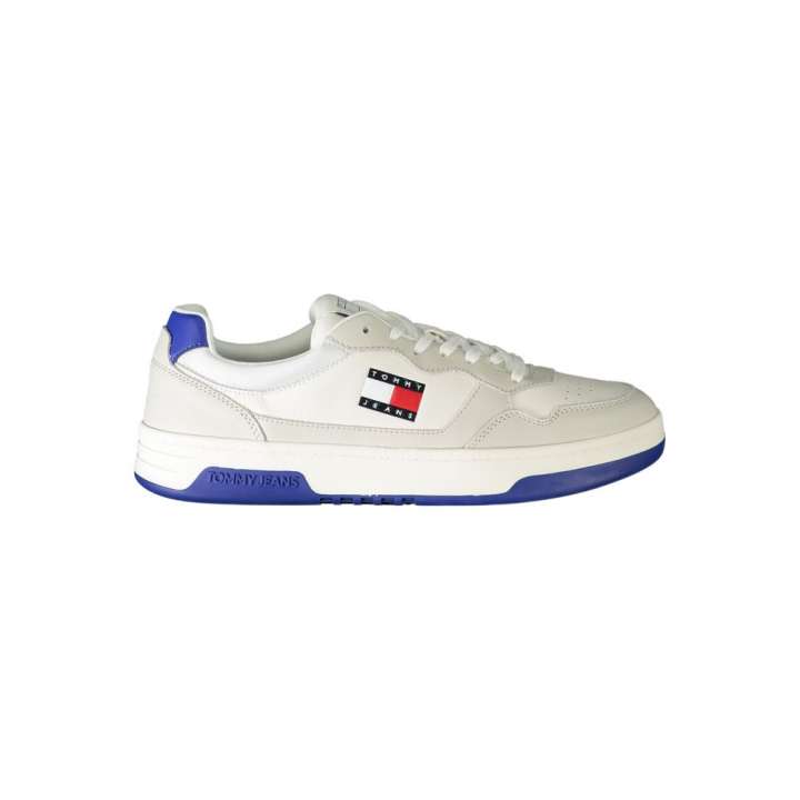 Priser på Tommy Hilfiger White Polyester Sneakers