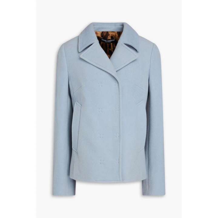 Priser på Dolce & Gabbana Light Blue Wool Jackets & Coat