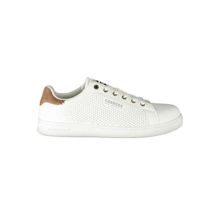 Priser på Carrera White Polyester Sneakers