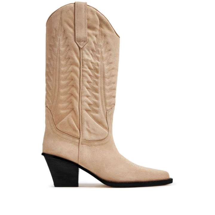 Priser på Paris Texas Beige Leather Boot