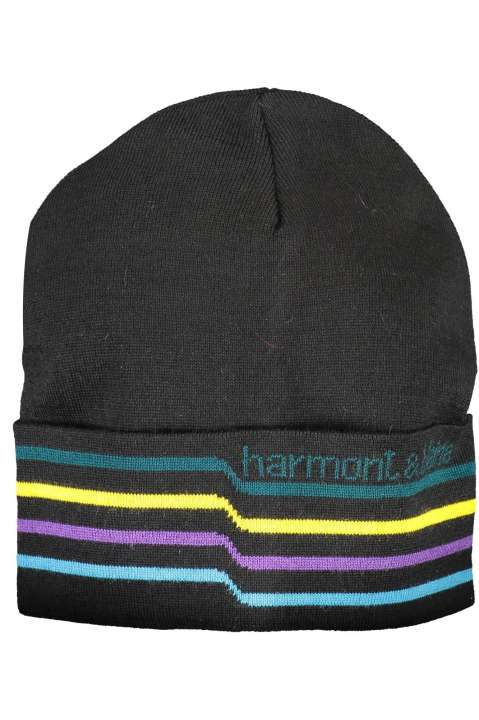 Priser på Harmont & Blaine Black Wool Herre Cap