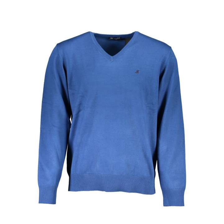 Priser på U.S. Grand Polo Blue Nylon Sweater