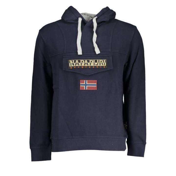 Priser på Napapijri Blue Cotton Sweater