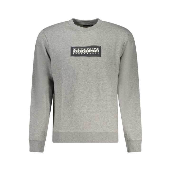 Priser på Napapijri Gray Cotton Sweater